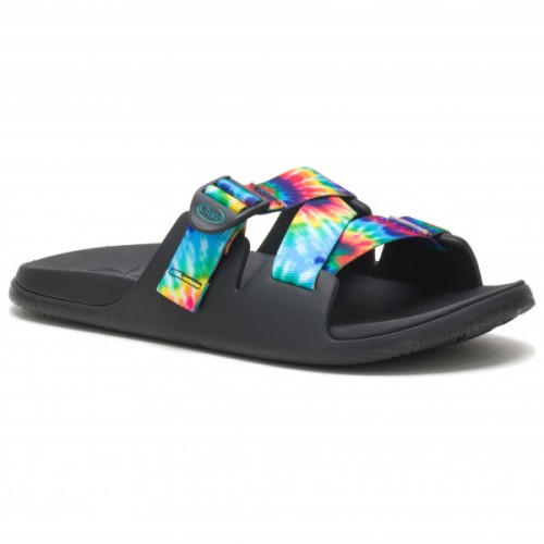 Dark Tie Dye Chillos Slide-sandales Chacos Hot
