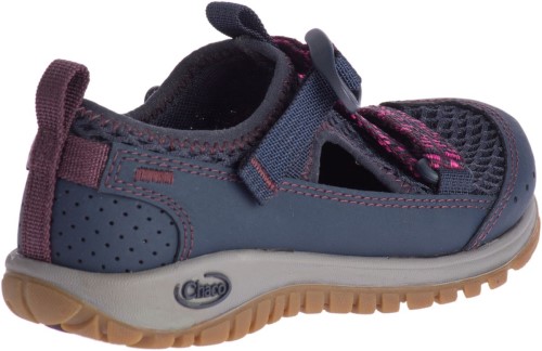 Big Kid's Z/1 Ecotread Sandale Chacos Violet Chaud