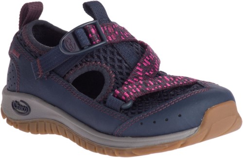 Big Kid's Z/1 Ecotread Sandale Chacos Violet Chaud