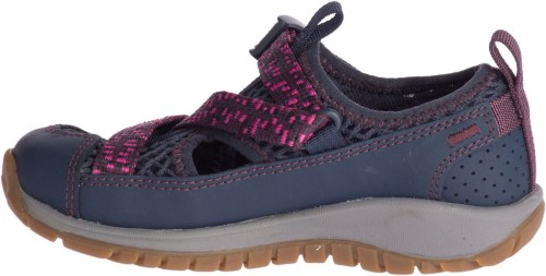 Big Kid's Z/1 Ecotread Sandale Chacos Violet Chaud