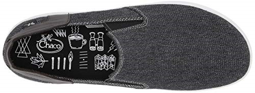 Chaussures à Enfiler En Tissu Davis Chacos Noires Pour Hommes