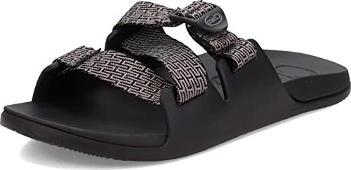 Chacos Fret Noir Chillos Slide Sandale Pour Hommes Chaud