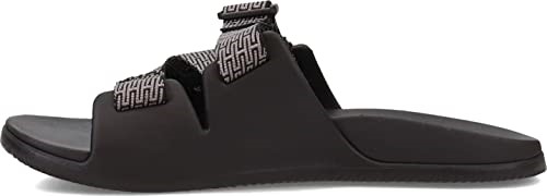 Chacos Fret Noir Chillos Slide Sandale Pour Hommes Chaud