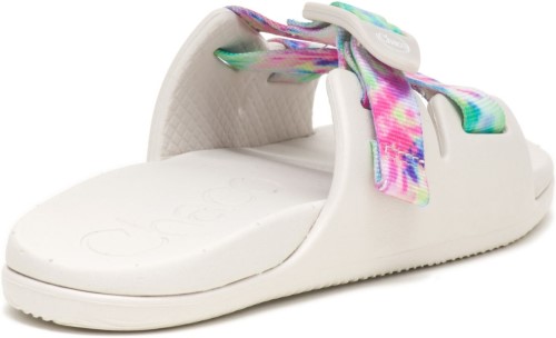 Chacos Light Tie Dye Big Kid's Chillos Slide Hot