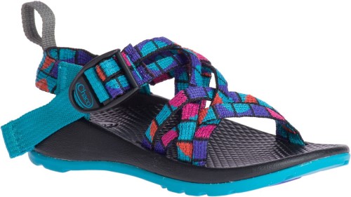 Chacos Sandale Ecotread Zx/1 Pour Petit Enfant Break Bleu Sarcelle Chaud