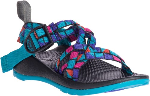 Chacos Sandale Ecotread Zx/1 Pour Petit Enfant Break Bleu Sarcelle Chaud