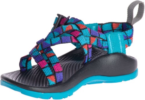 Chacos Sandale Ecotread Zx/1 Pour Petit Enfant Break Bleu Sarcelle Chaud