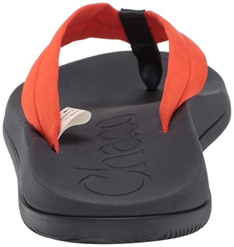 Chacos Hommes Chillos Flip Sandale Tube épicé Orange Chaud