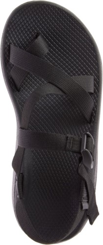 Chacos Hommes Mega Z/cloud Solide Noir Chaud