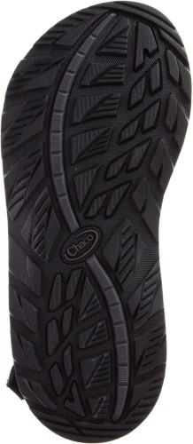 Chacos Hommes Mega Z/cloud Solide Noir Chaud