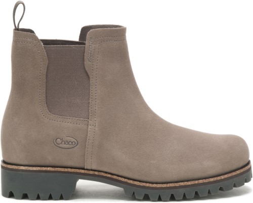 Chacos Morel Marron Suède Femmes Champs Chelsea Imperméable à L'eau Chaud