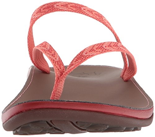 Chacos J106412 Tongs Pour Femmes Motif Pêche Chaud