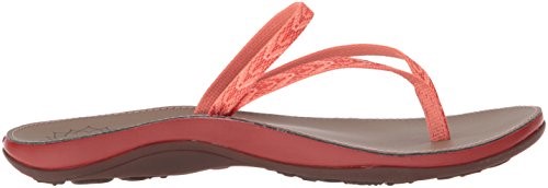 Chacos J106412 Tongs Pour Femmes Motif Pêche Chaud