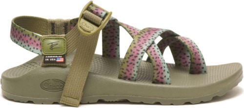 Chacos Femme X Thomas Rhett Z/2 Classic Arc-en-truite Chaud