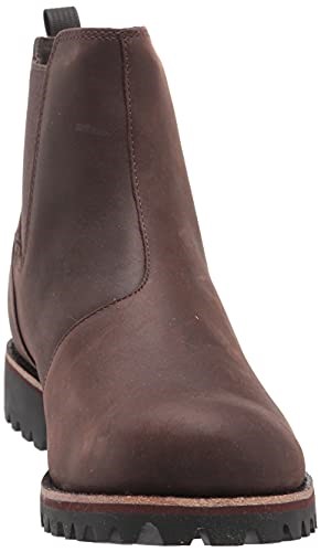 Marron Foncé Chacos Bottes Chelsea Imperméables Pour Hommes