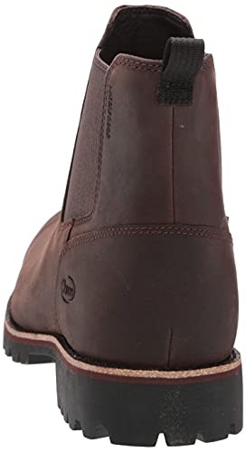 Marron Foncé Chacos Bottes Chelsea Imperméables Pour Hommes