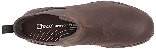 Marron Foncé Chacos Bottes Chelsea Imperméables Pour Hommes