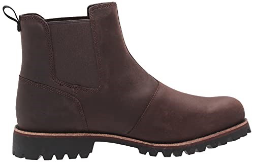 Marron Foncé Chacos Bottes Chelsea Imperméables Pour Hommes