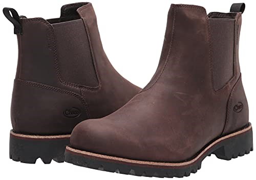 Marron Foncé Chacos Bottes Chelsea Imperméables Pour Hommes