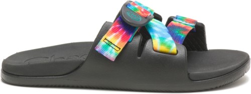 Noir Tie Dye Grand Enfant Z/1 Ecotread Sandale Chacos Chaud
