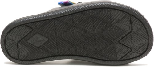 Noir Tie Dye Grand Enfant Z/1 Ecotread Sandale Chacos Chaud
