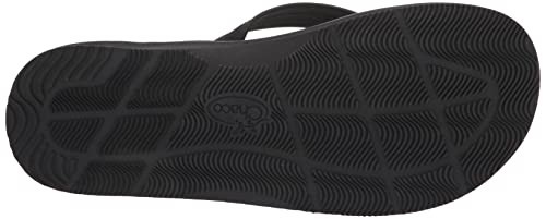 Tongs Classiques En Cuir Pour Hommes Noir Chacos Hot