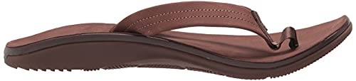 Tongs Classiques En Cuir Pour Hommes Marron Foncé Chacos Hot