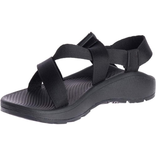 Mega Z Cloud Sport Sandale Chacos Solide Noir Chaud Pour Hommes