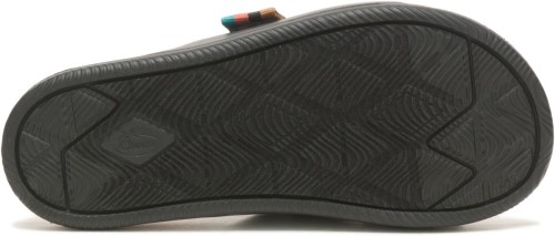Chillos Femme Noir Rétro Slide Chacos Hot