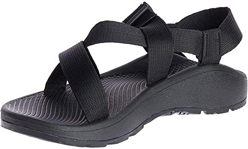 Mega Z Cloud Chacos Noir Solide Pour Homme Chaud