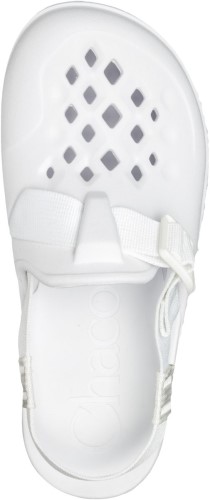 Blanc Chacos Chillos Femme Sabot Chaud