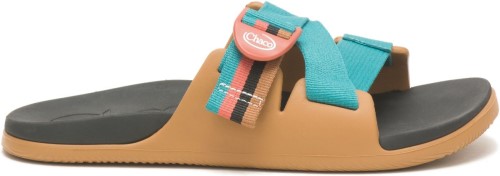 Chillos Femme Slide Retro Camel Brown Chacos Special Hot