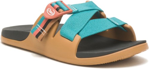 Chillos Slide Femme Retro Camel Brown Chacos Hot