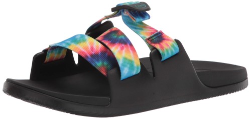 Chillos Pour Femmes Slidechillos Slide Sandale Dark Tie Dye Chacos Hot