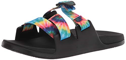 Chillos Pour Femmes Slidechillos Slide Sandale Dark Tie Dye Chacos Hot