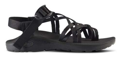 Z/cloud X2 Chacos Femme Solide Noir Chaud