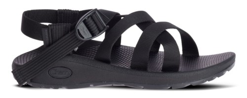 Femme Z/cloud X2 Large Largeur Chacos Solide Noir Chaud