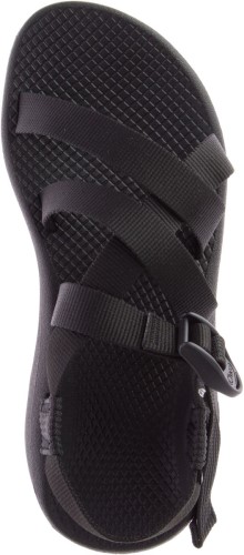 Femme Z/cloud X2 Large Largeur Chacos Solide Noir Chaud