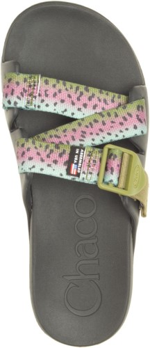 Femme X Thomas Rhett Chillos Slide Chacos Truite Arc-en-ciel Chaud