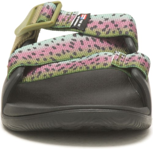 Femme X Thomas Rhett Chillos Slide Chacos Truite Arc-en-ciel Chaud