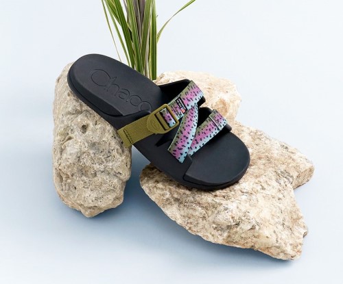Femme X Thomas Rhett Chillos Slide Chacos Truite Arc-en-ciel Chaud